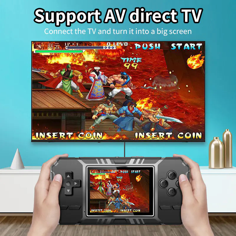 Retro 8-Bit Handheld Game Console with 3-Inch LCD